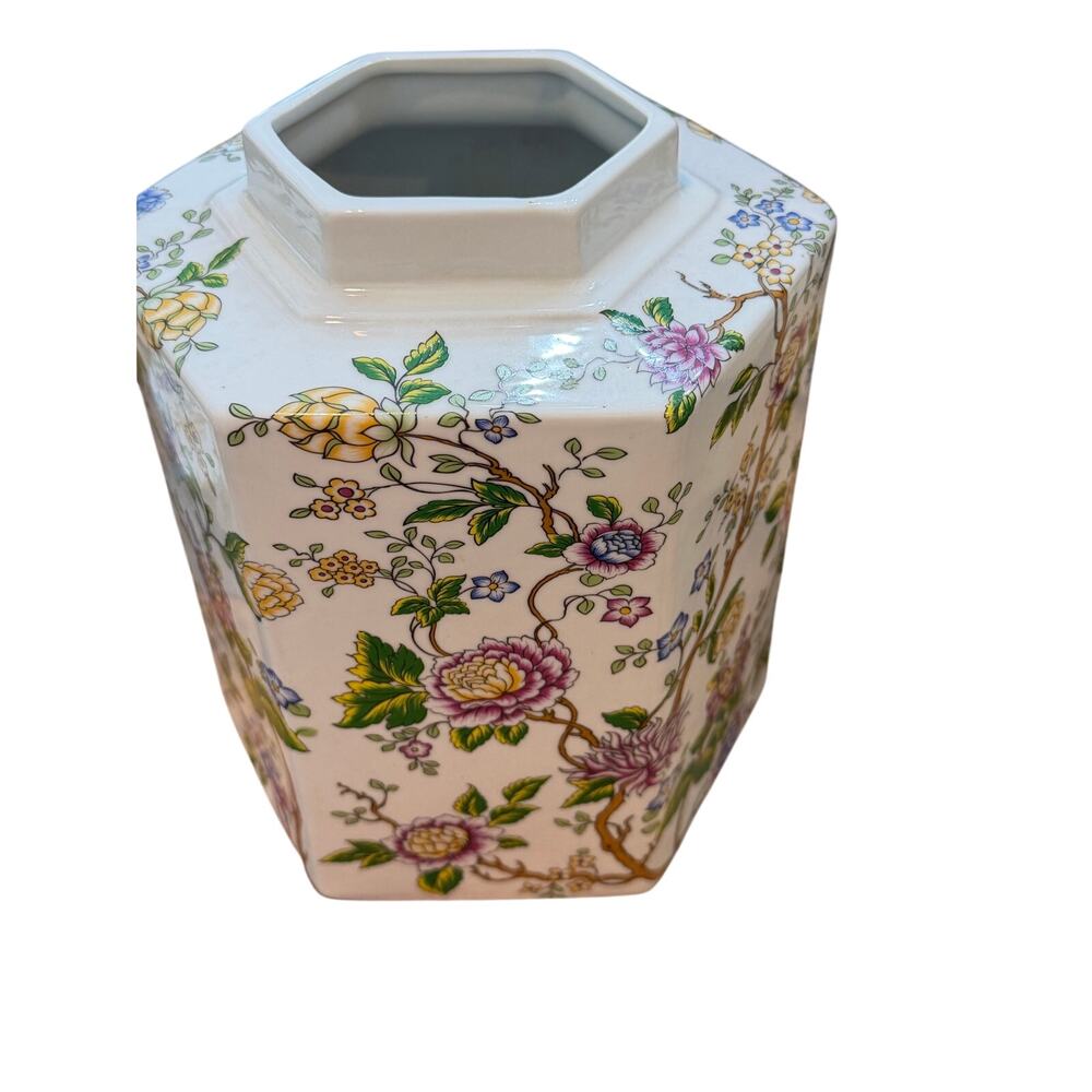 Galt International Classic Lidded Ginger Jar Floral Print - Picture 5 of 7